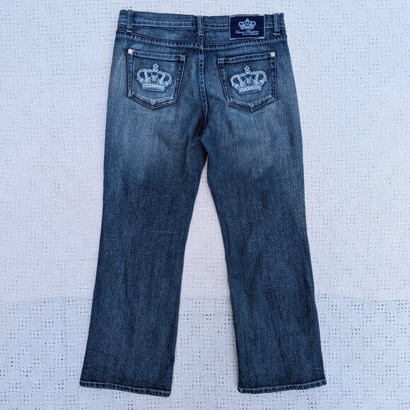 Vtg  Victoria Beckham Rock & Republic Blue Denim Bootcut Jeans Women’s Size 30 - Picture 1 of 9